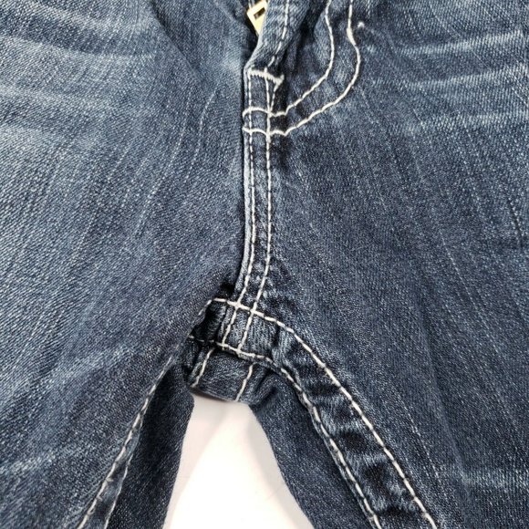 Big Star Buckle 'Orion' Dark Wash Slim Boot Jeans 34L 34x33 - Picture 4 of 12